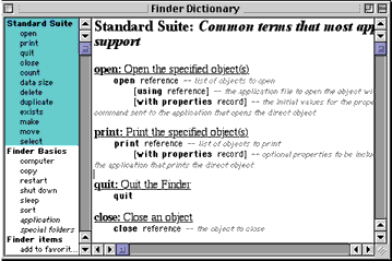 The Dictionary Window