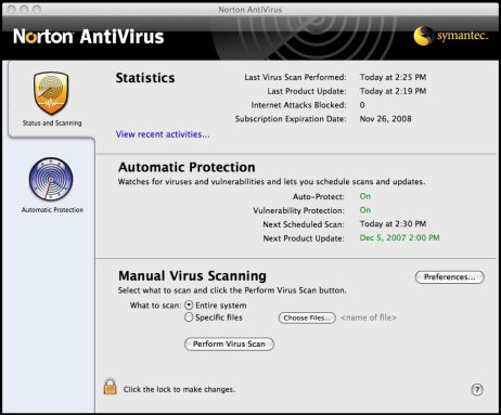 Symantec Norton Antivirus