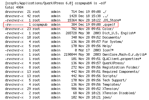 QuarkXPress qxpelf File