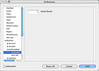 CoreAudio Configuration