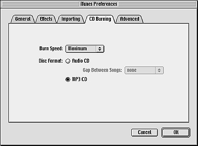 cd burn prefs