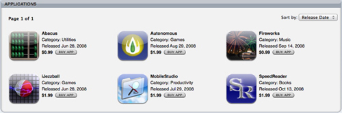 Pixio Software - iPhone Apps