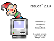 ResEdit Splash Screen