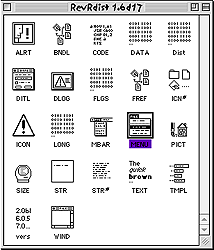 Open RevRdist Application with ResEdit